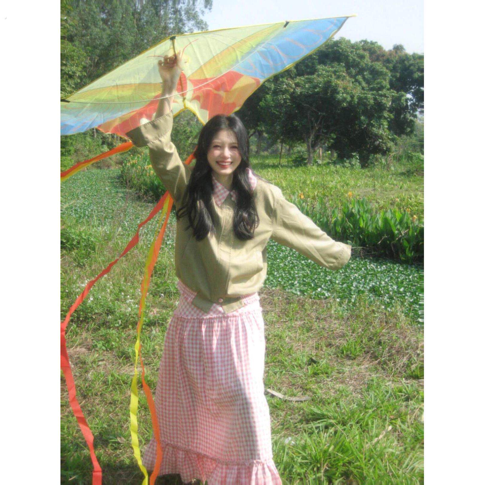 蝴蝶风筝大人专用高颜值春游野餐氛围感拍照道具微风易飞超大巨型