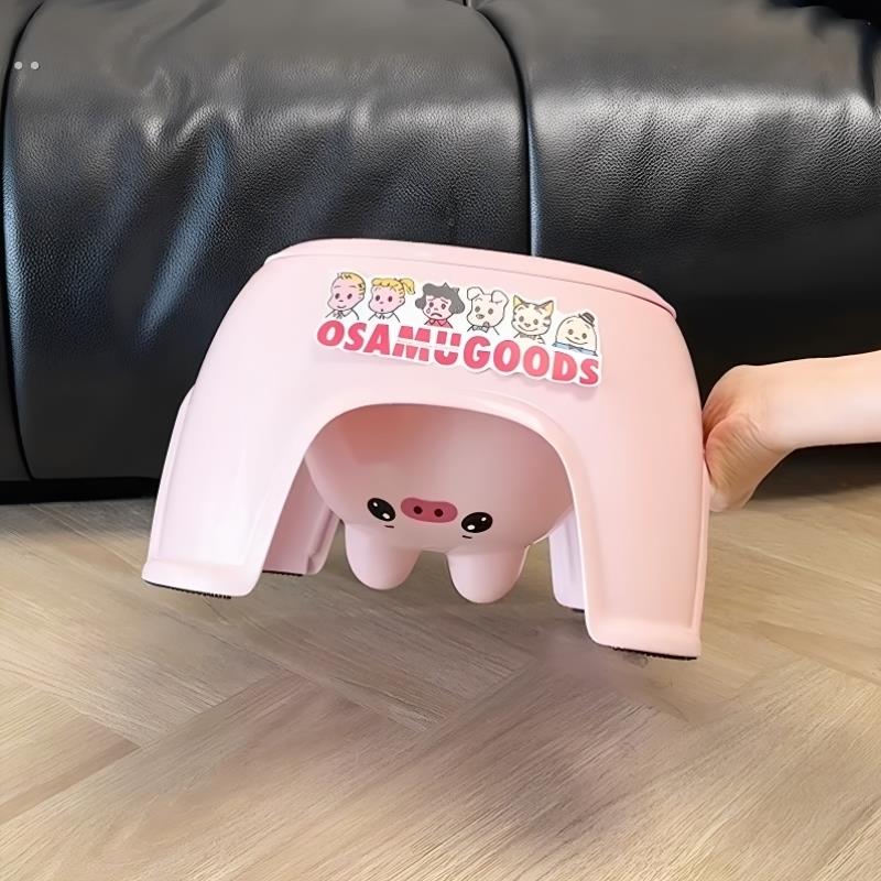 可爱小板凳家用矮凳客厅结实耐用凳子可收纳塑料创意坐凳加厚简约