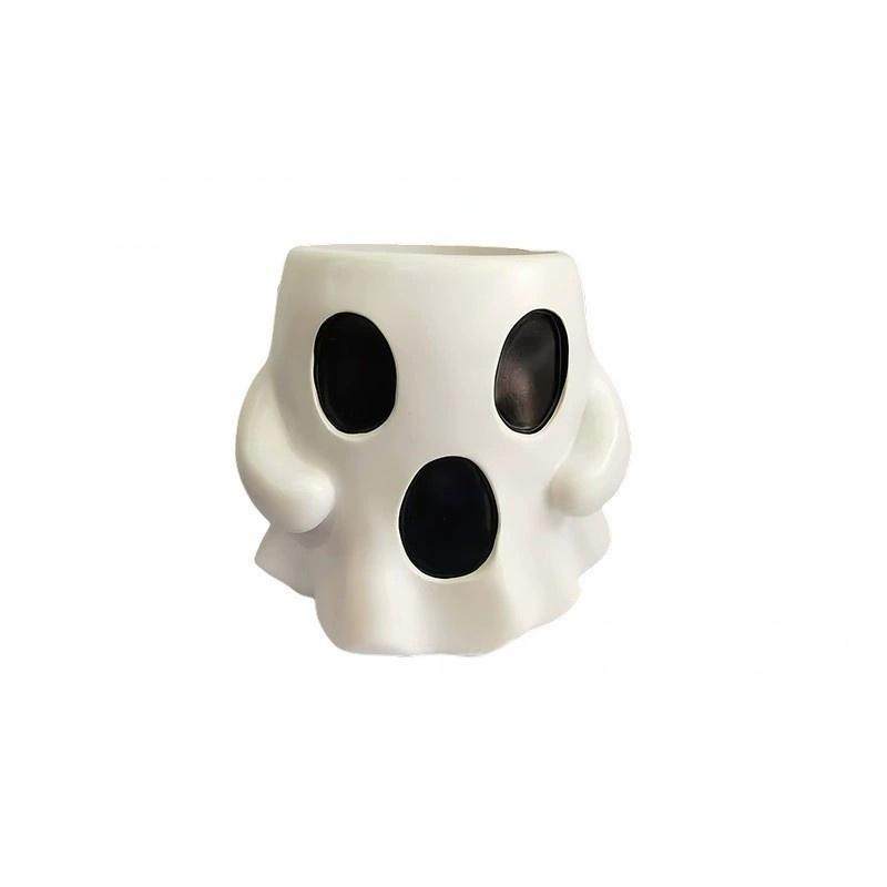 幽灵花盆树脂工艺品 办公室个性摆件 欧式创意万圣节多肉水植养殖,餐饮具,杯垫,淘宝优惠券,粉丝福利购,淘宝优惠卷