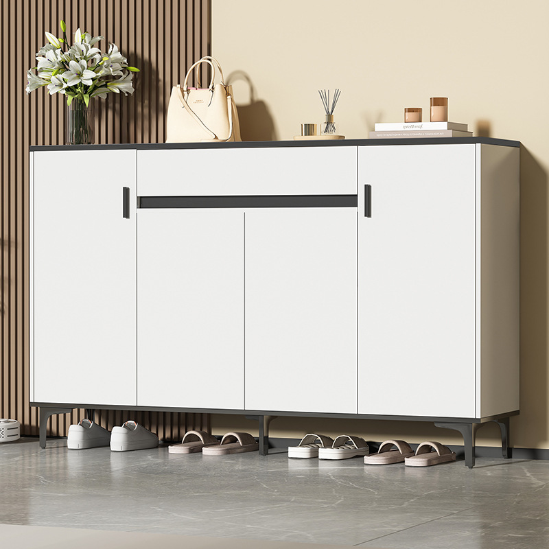 鞋柜家用进门口外靠墙入户门一体玄关柜门口楼道走廊阳台储物鞋柜