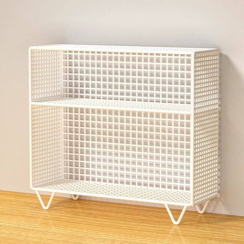 桌面置物架收纳书桌办公桌书架办公桌台面收纳架宿舍桌上小书架