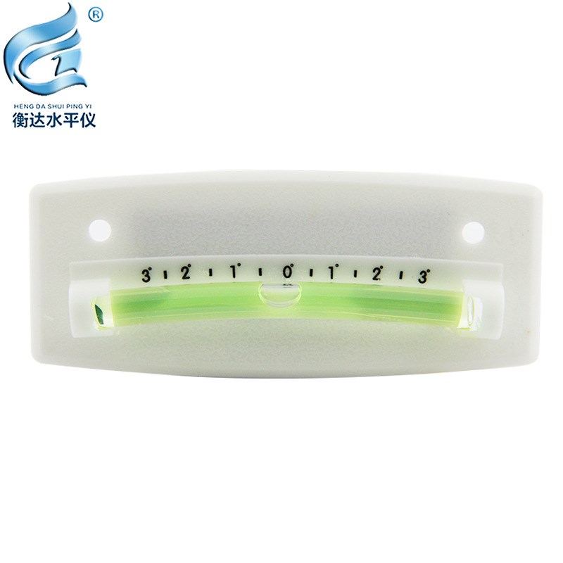 外弧水平气泡高精度水准仪方形水准泡塑料水平仪便携式气泡
