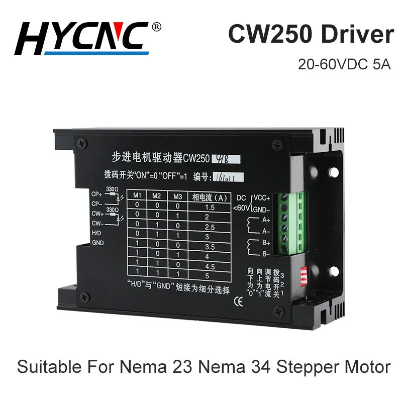 CW250驱动器跨境货源57/86通用cw250步进电机