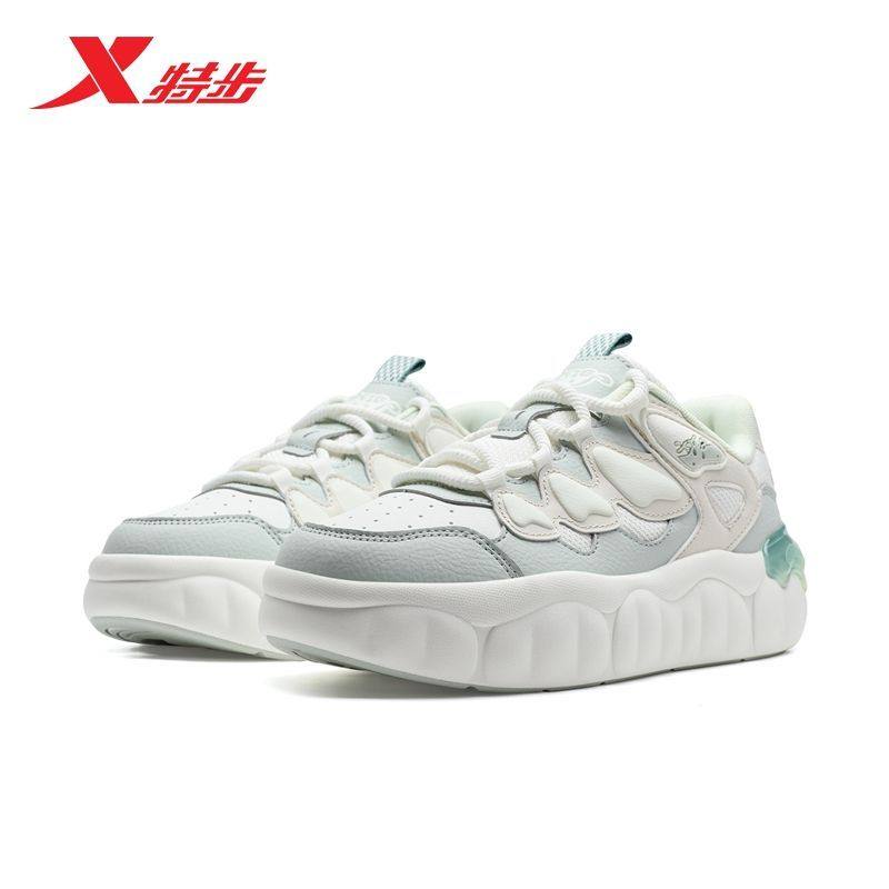 特步布丁鞋2026春季新款女板鞋舒适轻便休闲运动鞋974118310056,运动鞋new,运动休闲鞋,淘宝优惠券,粉丝福利购,淘宝优惠卷