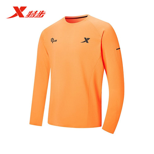 特步国人竞速7代冬款专业马拉松训练服吸湿速干透气976429030437