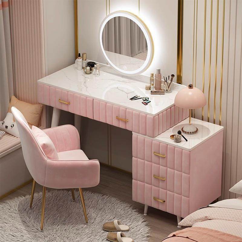 梳妆台室现s代简约A075小卧户型北欧轻一奢网红in风化妆桌子收纳,住宅家具,梳妆台/桌,淘宝优惠券,粉丝福利购,淘宝优惠卷