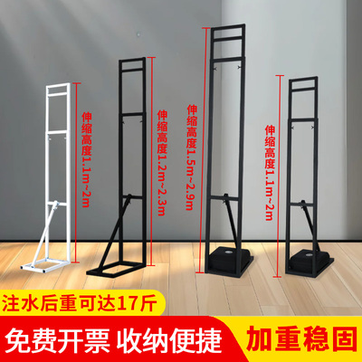 kt板人形立牌支架注水人像展示架