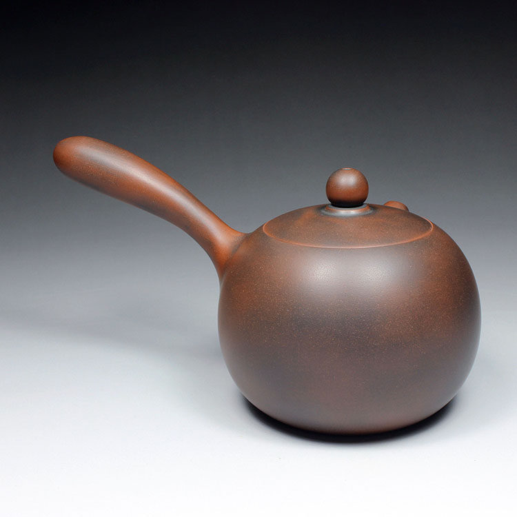 唐羽侧把壶钦州坭兴陶茶壶家用纯手工茶具窑变壶紫泥紫砂工艺泡茶