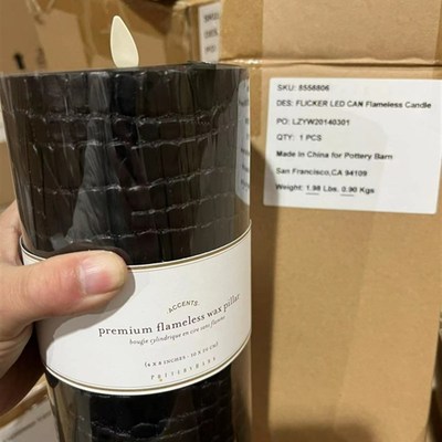 大直径摇摆火苗 led电子蜡烛灯 D仿真石蜡浪漫婚礼表白生日引路灯