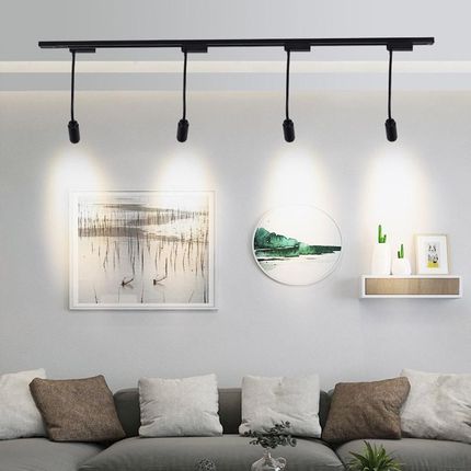 软管射灯led明装长臂杆吸顶小射灯迷你调焦背景墙壁灯侧装轨道灯