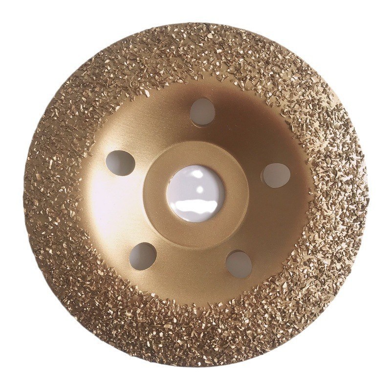 钨钢打磨碟输送带橡胶轮胎织物金刚石打磨片钎焊碎V粒合金磨盘磨