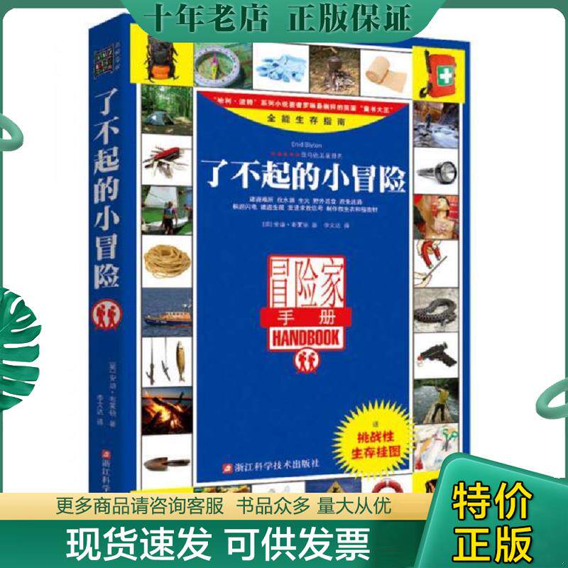 正版现货9787534159534 了不起的小冒险 （英）安迪·布莱顿　著,李文达　译 浙江科学技术出版社