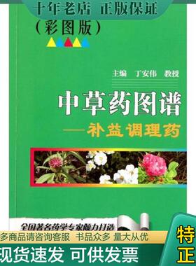 正版现货9787534579240 中草药图谱：补益调理药 丁安伟 江苏科学技术出版社
