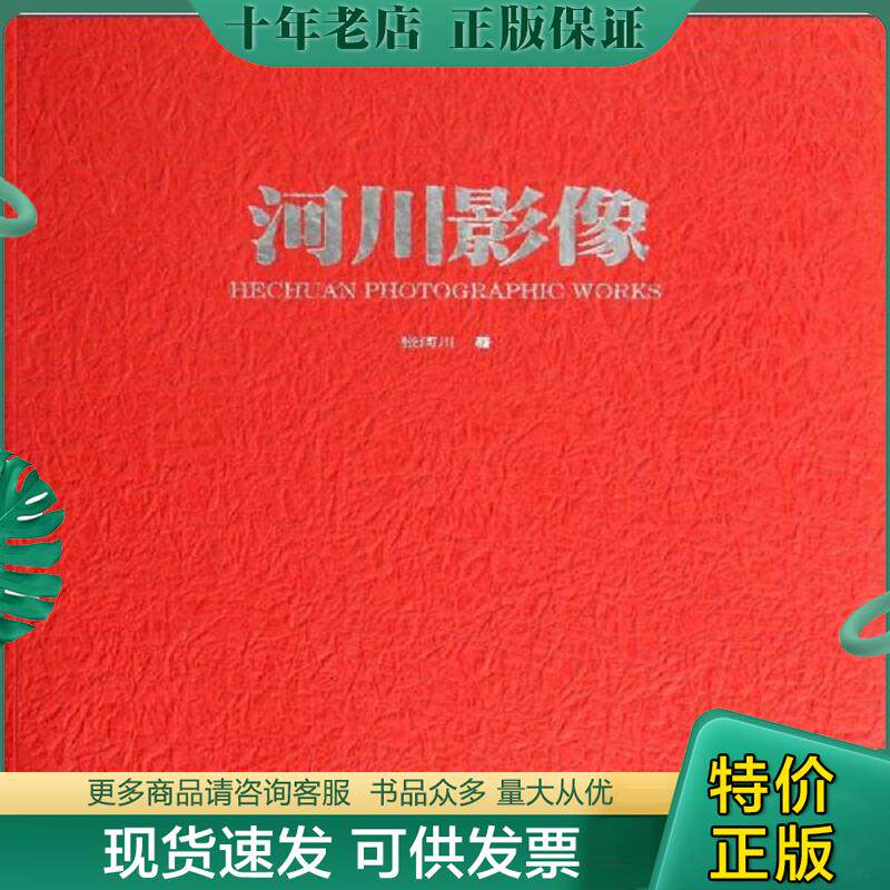 正版现货9787539847399 河川影像（摄影） 张河川 安徽美术出版社
