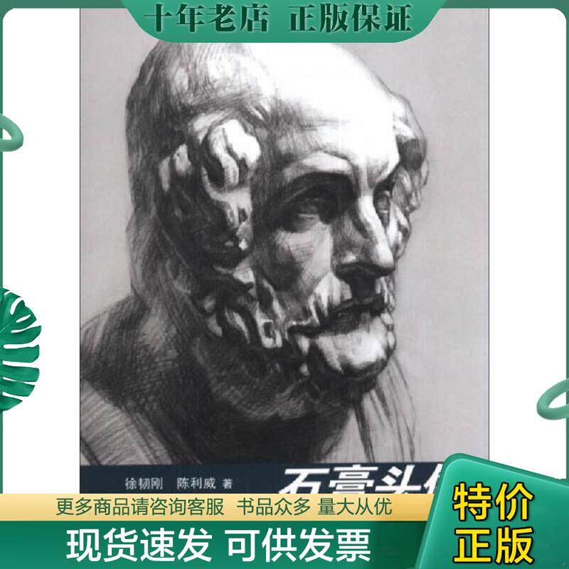 正版现货9787532287680 石膏头像技法突破（作者签赠） 徐韧刚 上海人民美术出版社