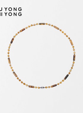 无用之用天然虎眼石项链