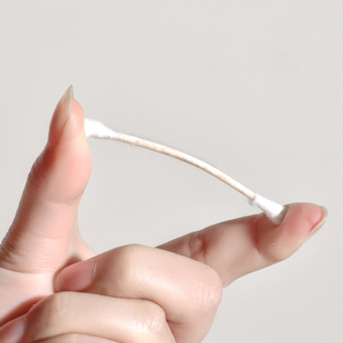 掏耳朵棉签挖耳化妆工具一次性棉棒双头棉签美容清洁化妆棉棒GB30