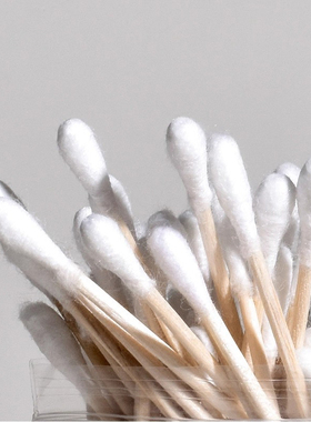 掏耳朵棉签挖耳化妆工具一次性棉棒双头棉签美容清洁化妆棉棒GB56