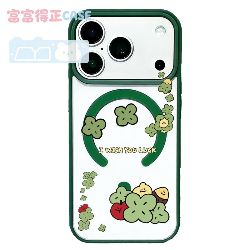 适用于苹果17promax三星联名Second Morning柠檬手机壳16EMagsafe弱磁吸15Pro亚克力14Pro苹果柠檬祝你好运