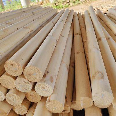 防腐木圆柱立柱房梁木横梁古建筑圆木柱木方木梁长廊凉亭圆木柱子