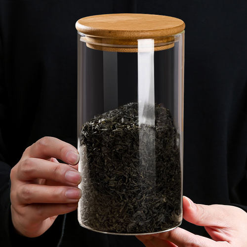玻璃茶叶罐密封罐茶叶储存罐茶叶分装盒小茶叶罐便携红茶花茶罐子