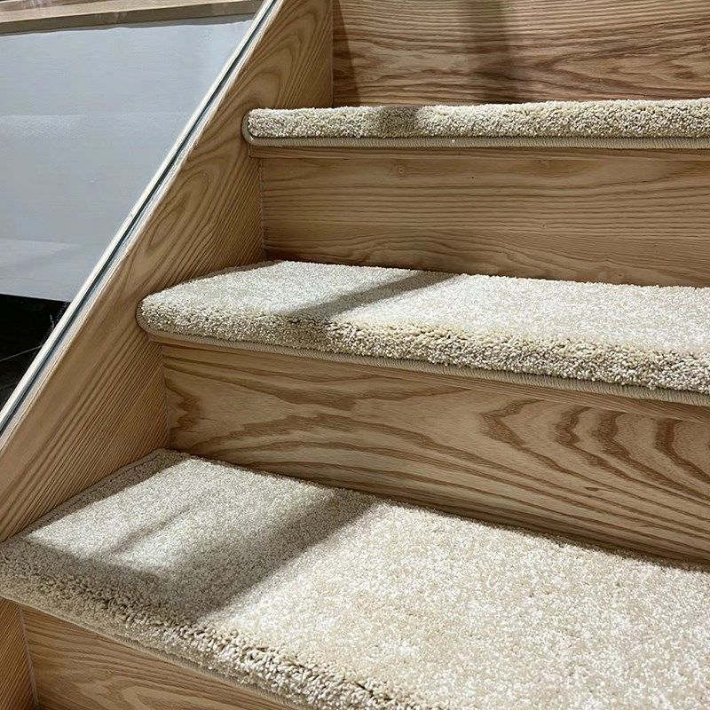 纯色加厚楼梯踏步垫免胶自粘防滑实木家用网红旋转楼梯地毯可定制,居家布艺,楼梯垫,淘宝优惠券,粉丝福利购,淘宝优惠卷