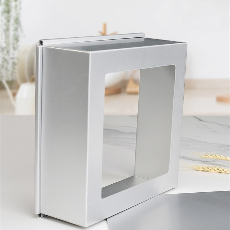 蛋糕模具古早戚风慕斯正方形活底阳极家用烤盘R铝合金不粘烘焙工