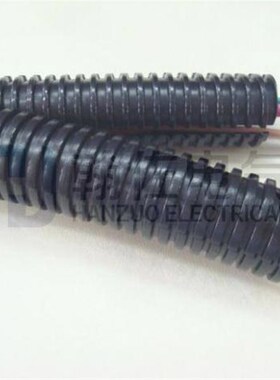 EWT-PA双拼尼龙软管AD42内径31.4外径41.9黑色开口机器手臂管25米