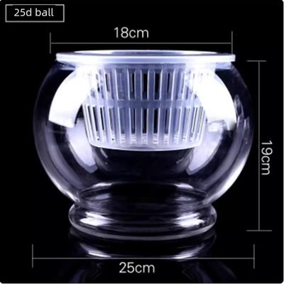 水培植物玻璃瓶水培植物花瓶花盆玻璃球鱼缸容器