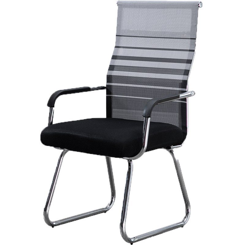 会议椅简约现代办公椅电脑椅公司职I员靠背座椅子实惠网椅弓形