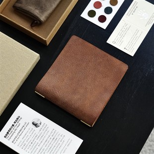 物致WUZHI三孔真皮活页手帐方方子Mbox笔记本M5手账Alaska牛皮