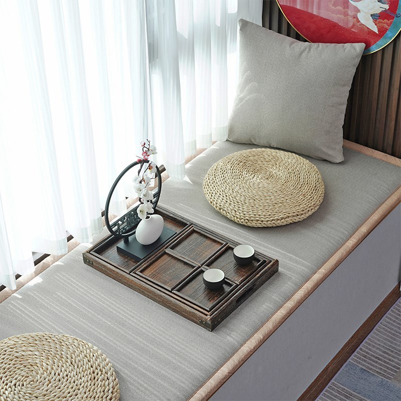 窗垫飘窗垫窗台垫四季通用2024新款轻奢高级O感可拆洗阳台垫子定