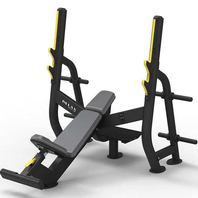 英吉多RELAX 上斜式卧推架 轻商用健身房专用健身器材JC210