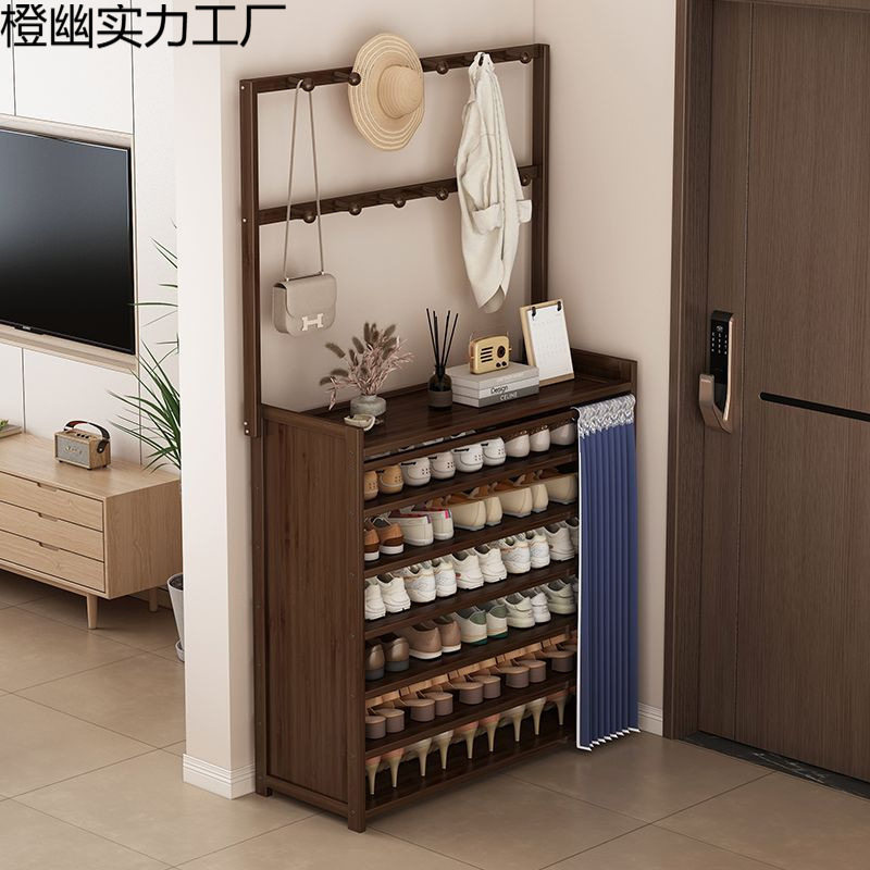 鞋子收纳架简易多层鞋柜鞋架子家用门口防尘宿舍多功能置物架