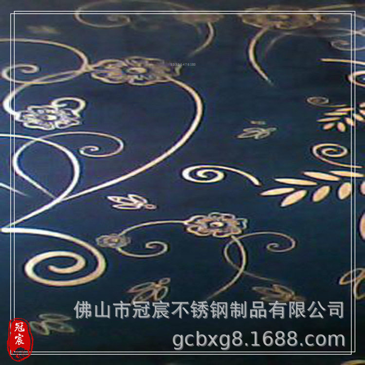 东莞不锈钢电梯厅门板轿厢蚀刻花纹板201镜面古铜色抗指纹蚀刻