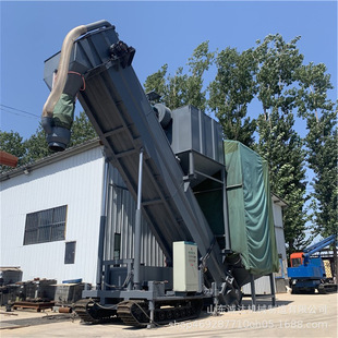 诚达机械 集装箱拆箱倒灰机 建材水泥中转卸车机 无尘翻箱卸灰机