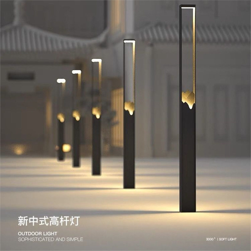 新中式山水户外防水庭院景观灯