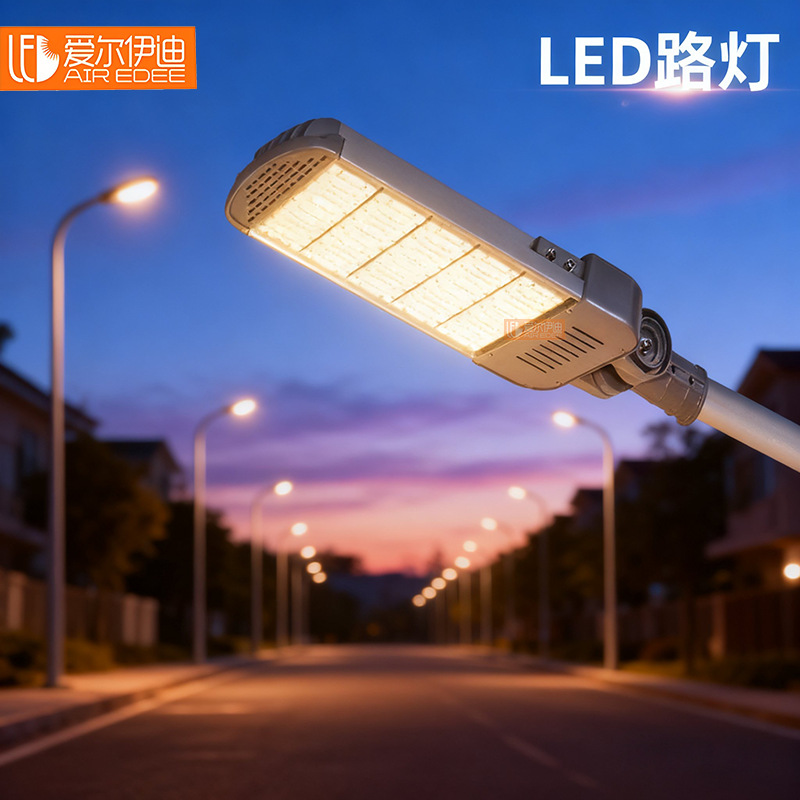 led模组路灯100W200W300W道路照明市政工程路灯防雷击可调路灯头