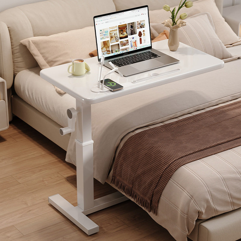 床边桌可移动升降电脑折叠沙发懒人床前桌床上家用写字书桌小桌子