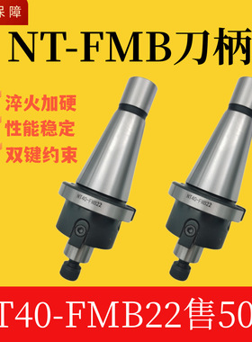 铣床主轴刀柄NT铣刀柄端面铣7：24刀盘刀杆NT40-FMB22刀柄