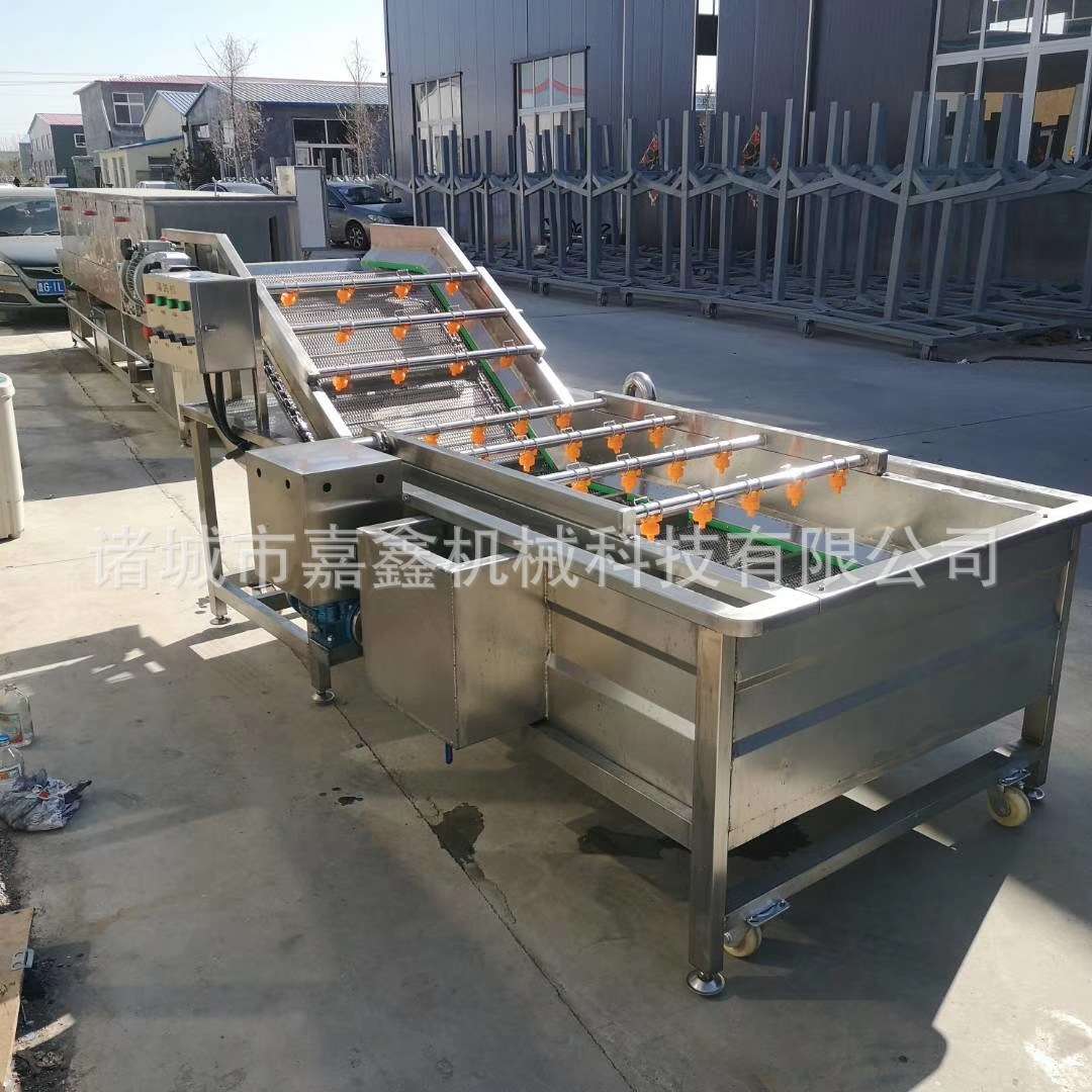 销售果蔬清洗机 水果叶类蔬菜清洗机 滚动气泡翻浪洗菜机原理