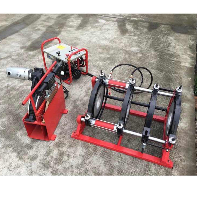 电动PP管焊接设备 热塑性管材连接器 63-160型63-200型手摇焊接机
