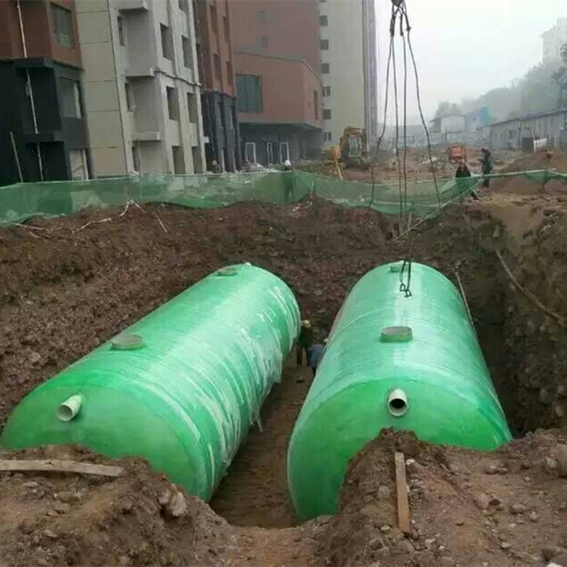 玻璃钢化粪池小型家用污水处理