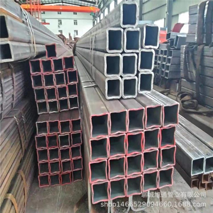 机器做Q345B无缝方管Q345B扁通钢管圆改方工艺保直线度
