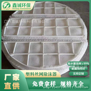 广东源头厂家供应金属丝网除沫器 PP丝网除沫器 折流板除雾器