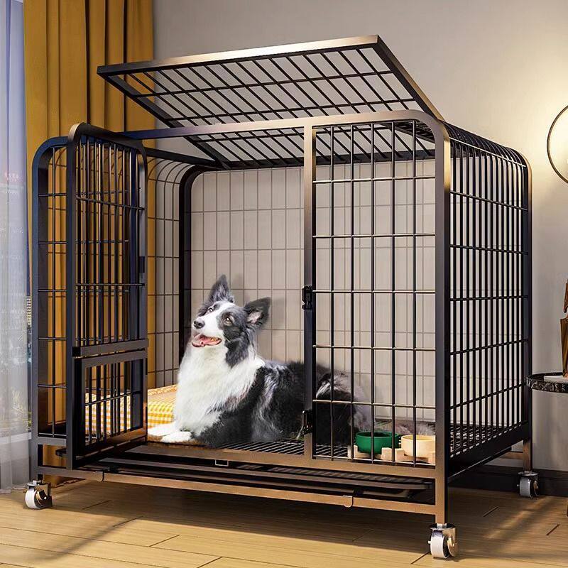 2026狗笼子中型小型犬大型室内带厕所一体柴犬柯基狗窝宠物笼狗狗