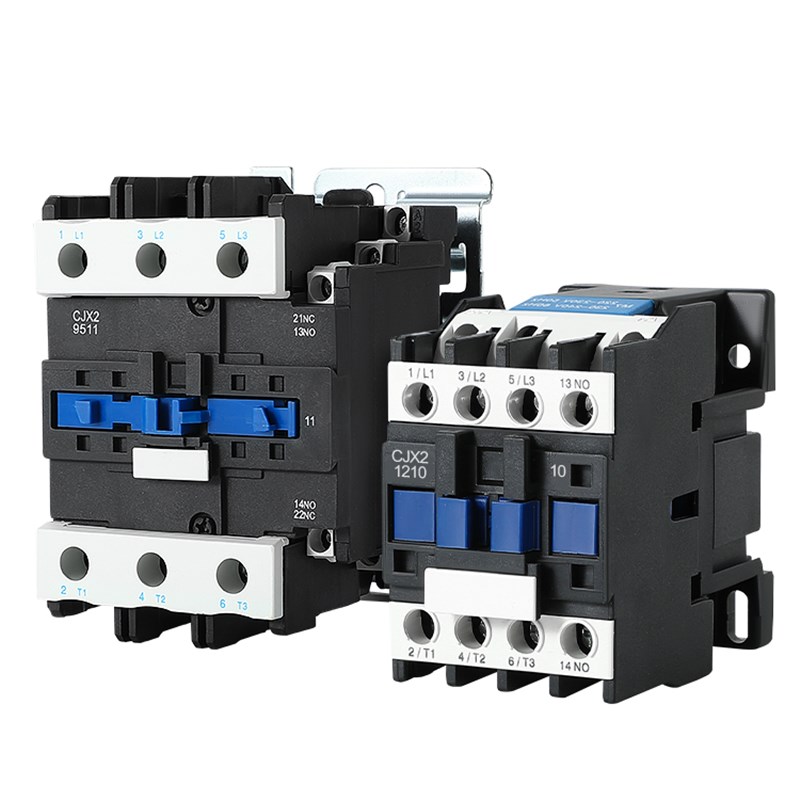 交流接触器220V单相CJX2-1q210 1810 3210 6511 9511 三相380V 24