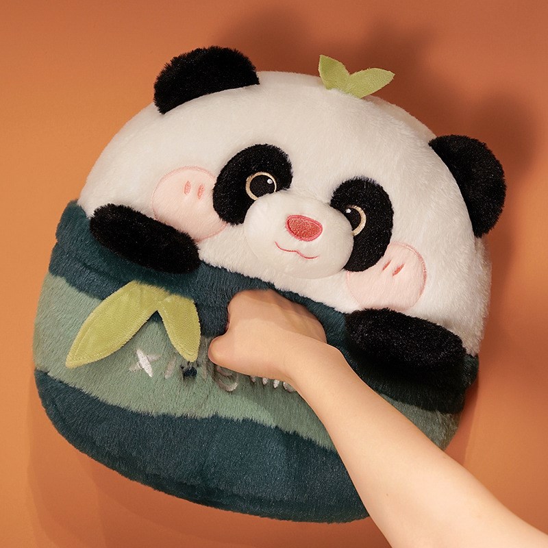 熊猫抱枕被子两用办公午睡枕毯子二合一卧室床上靠枕Y座椅沙发靠