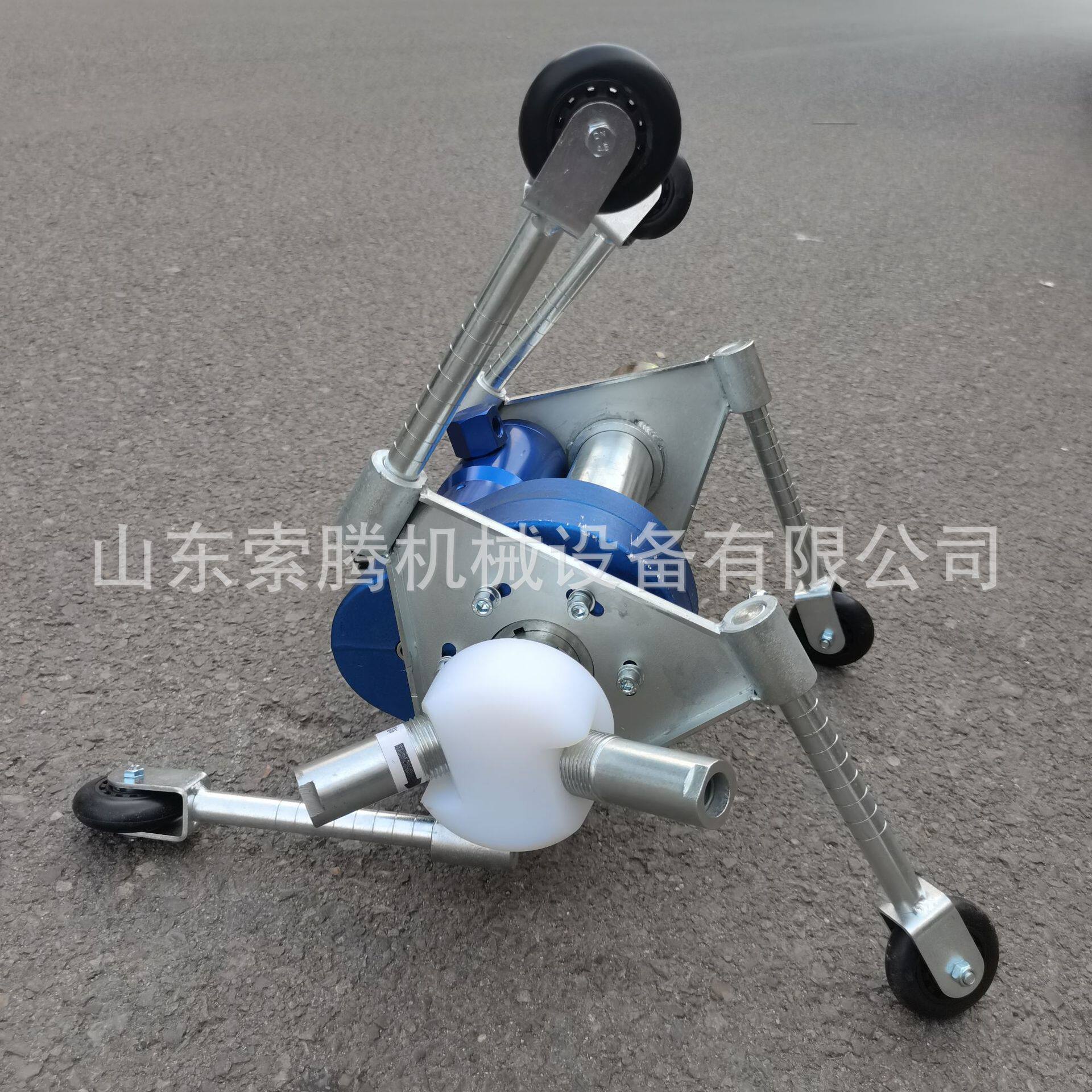 管道内壁喷砂器打磨钢管喷砂旋转喷砂枪头喷涂器内孔喷沙除锈机器