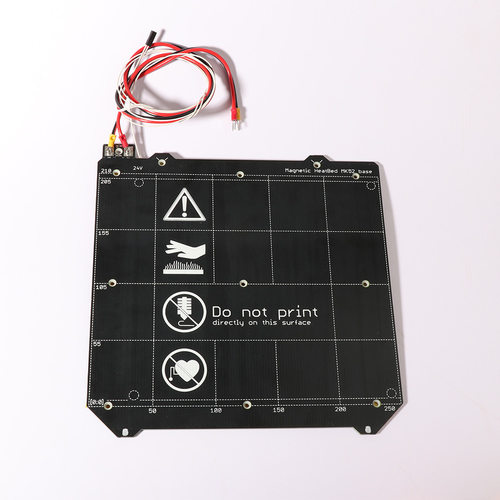 3D打印机配件Prusa i3 MK3/MK2S 3d打印机MK52加热床 24V MK3热床